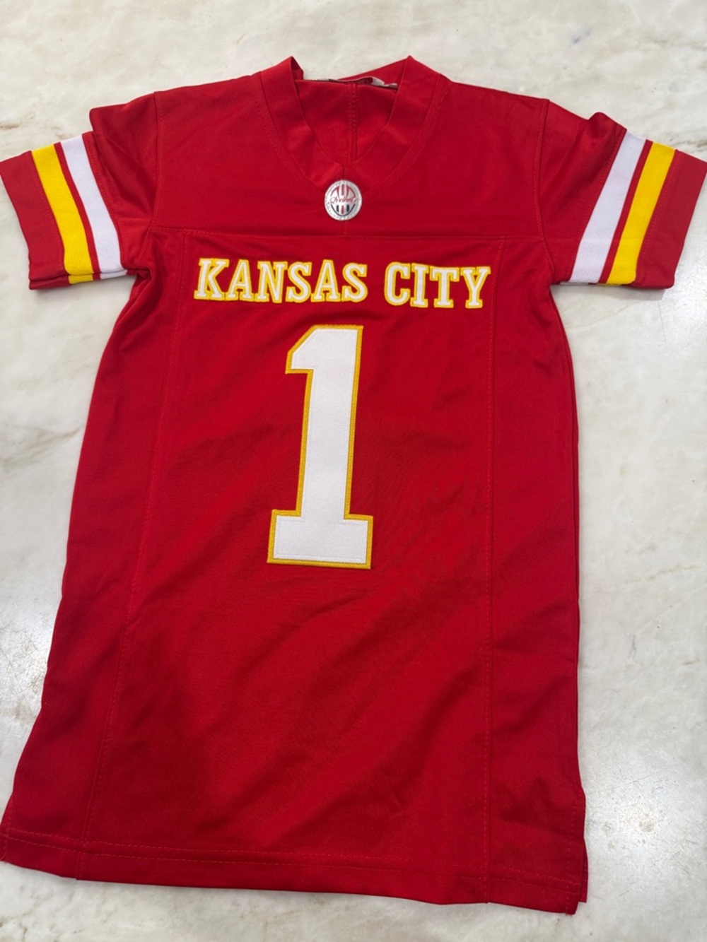 Worthy Kansas City Kids Football Jersey